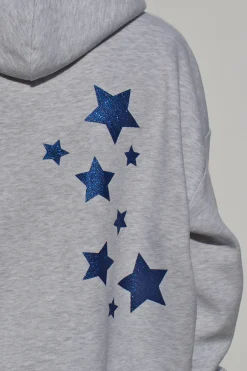 Felpa Stelle glitter