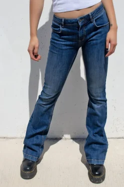Jeans flare low waist