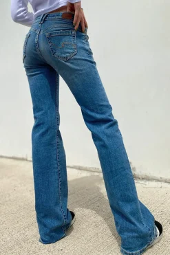 Jeans flare low waist