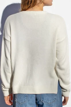 Maglione spacchetti rombi