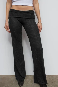 Pantaloni con risvolto