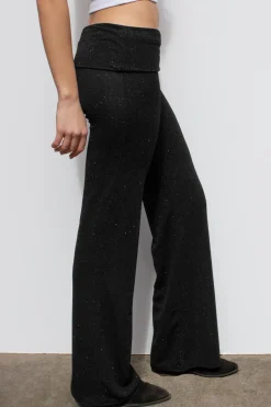 Pantaloni con risvolto