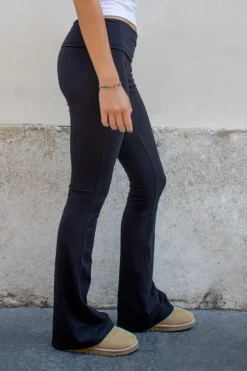 Pantaloni con risvolto
