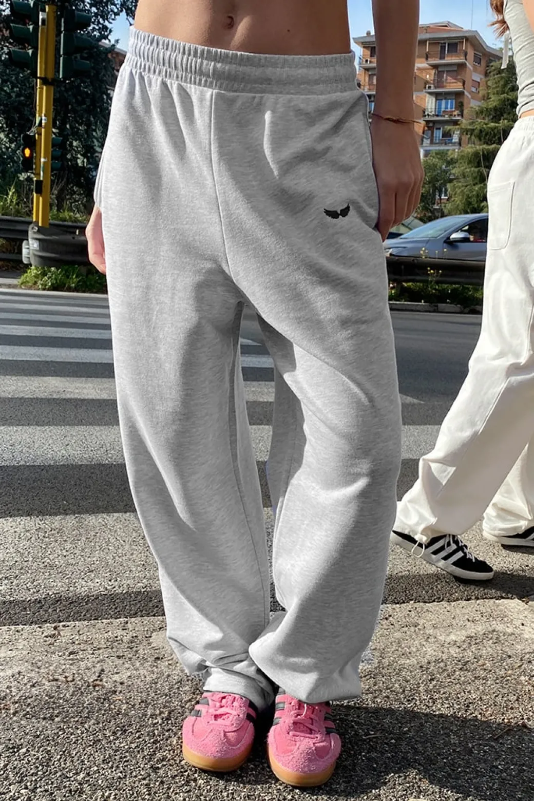 Pantaloni Wings con coulisse