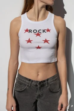 Tank top Rock e stelle