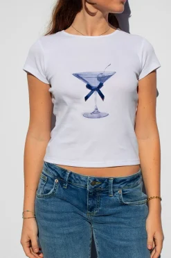 T-shirt Cocktail fiocco