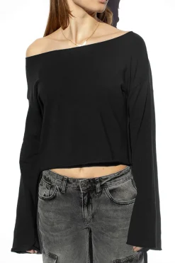 T-shirt scollo a Barchetta