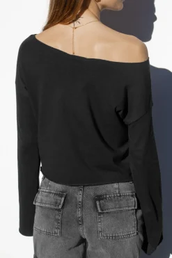 T-shirt scollo a Barchetta