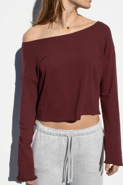 T-shirt scollo a Barchetta