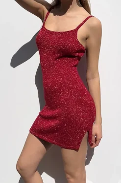 Vestito tubino lurex